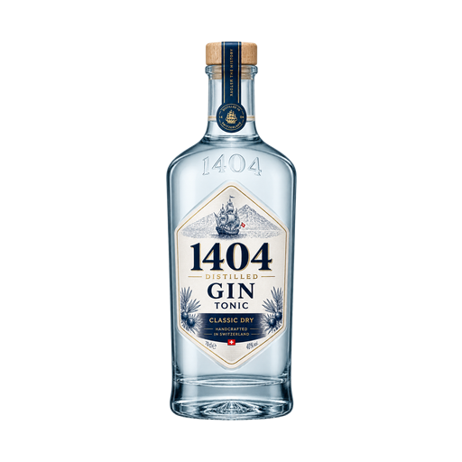 1404 Distilled Gin Tonic Classic Dry — app catalog bottle illustration