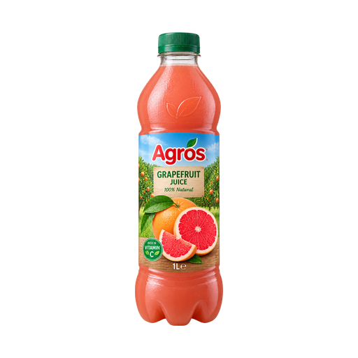 Agros Grapefruit Juice — app catalog bottle illustration