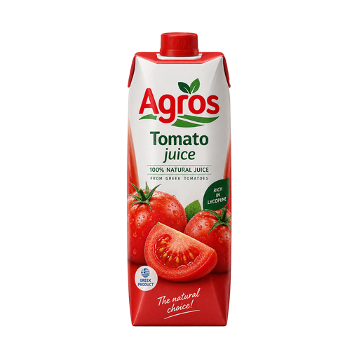 Agros Tomato juice — app catalog bottle illustration