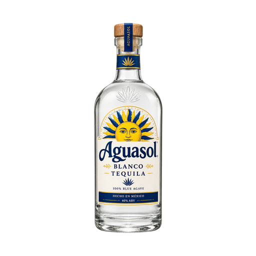 Aguasol Blanco Tequila — app catalog bottle illustration