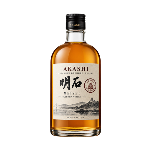 Akashi Meisei Japanese Blended Whisky — app catalog bottle illustration