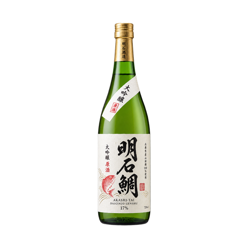 Akashi-Tai Daiginjo Genshu — app catalog bottle illustration