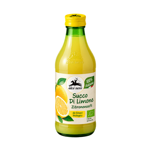 Alce nero Succo Di Limone Zitronensaft — app catalog bottle illustration
