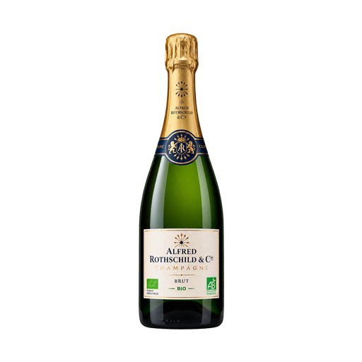Alfred Rothschild & Cie Champagne - Brut - Bio — app catalog bottle illustration