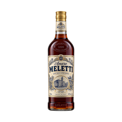 Amaro Meletti — app catalog bottle illustration