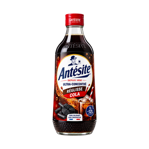 Antésite Ultra-Concentré Réglisse Cola — app catalog bottle illustration
