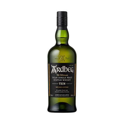 Ardbeg Ten Years Old — app catalog bottle illustration