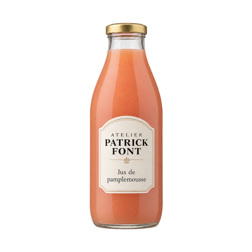Atelier Patrick Font Jus de pamplemousse — app catalog bottle illustration