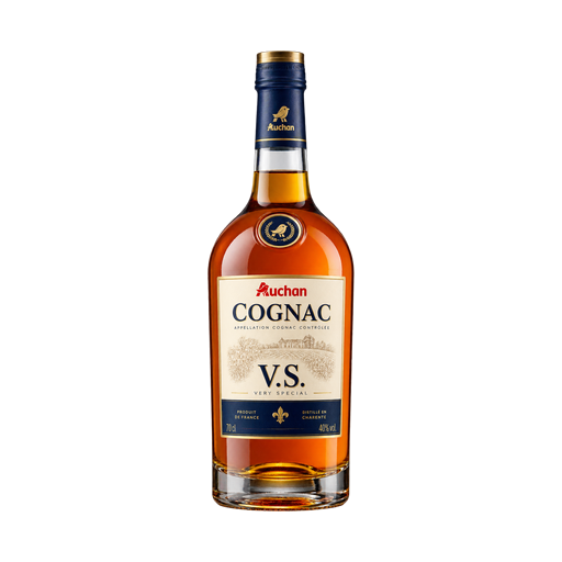 Auchan Cognac V.S. — app catalog bottle illustration