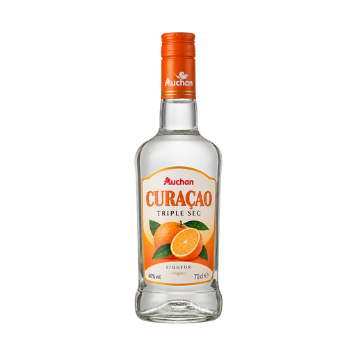 Auchan Curaçao triple sec — app catalog bottle illustration