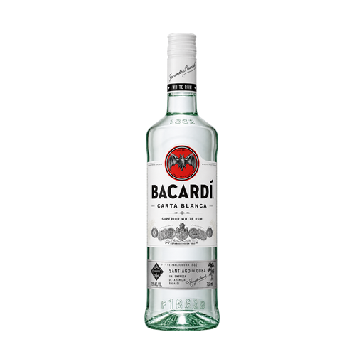 Bacardi RHUM blanc — app catalog bottle illustration
