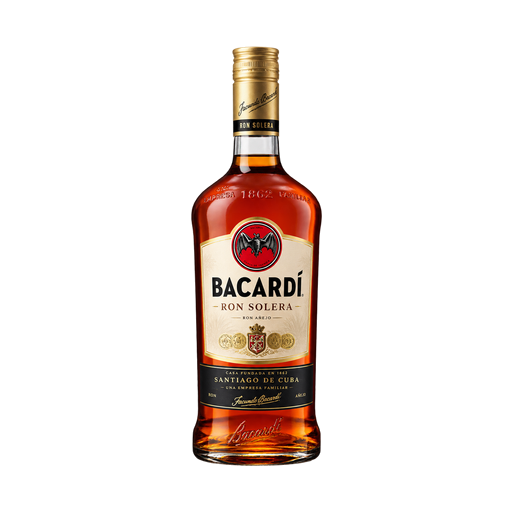 Bacardí Ron Solera — app catalog bottle illustration