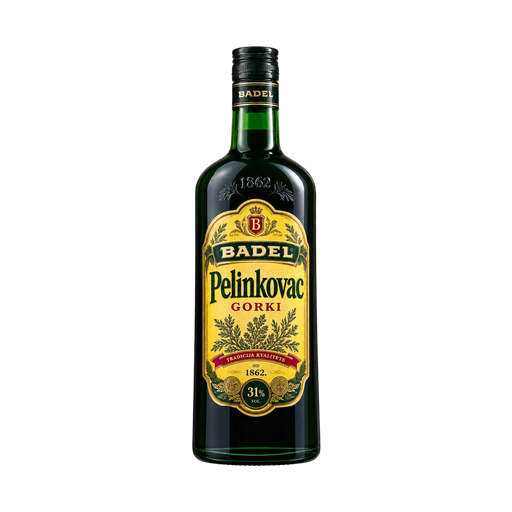 Badel Pelinkovac Gorki — app catalog bottle illustration