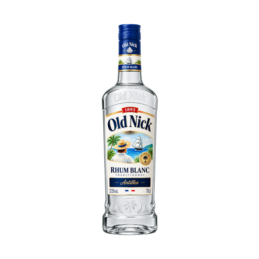 Old Nick White Rum — app catalog bottle illustration