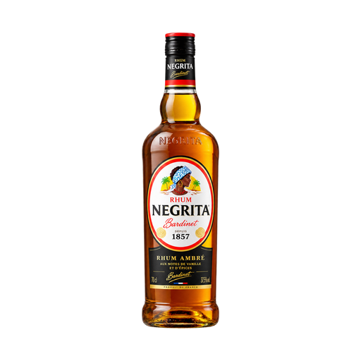 Bardinet Rhum Negrita — app catalog bottle illustration