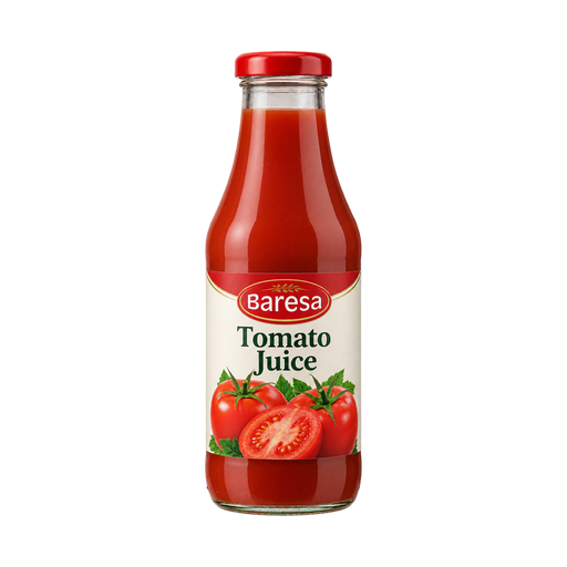 Baresa Tomato Juice — app catalog bottle illustration