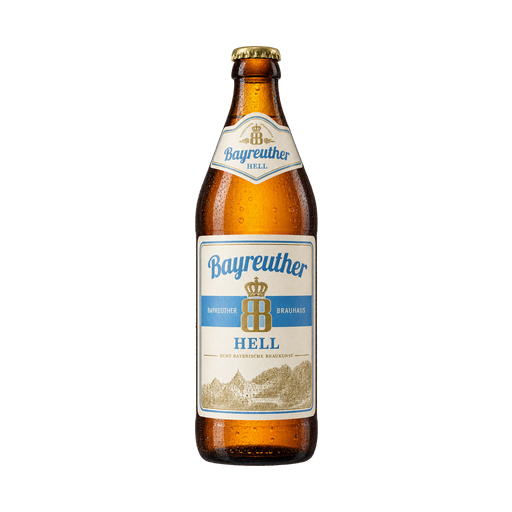 Bayreuther Hell — app catalog bottle illustration