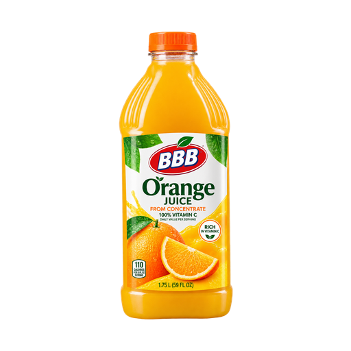 BBB Orange juice from concentrate — app catalog bottle illustration