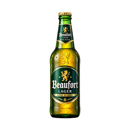 Beaufort Lager Bière blonde — app catalog bottle illustration