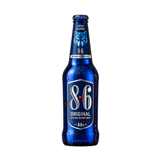Bière 8.6 — app catalog bottle illustration
