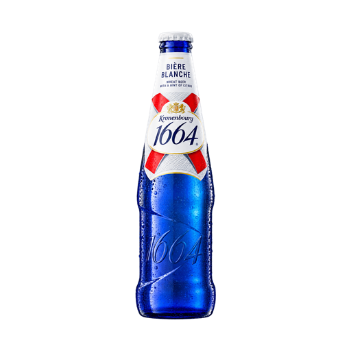 Bière blanche 1664 — app catalog bottle illustration