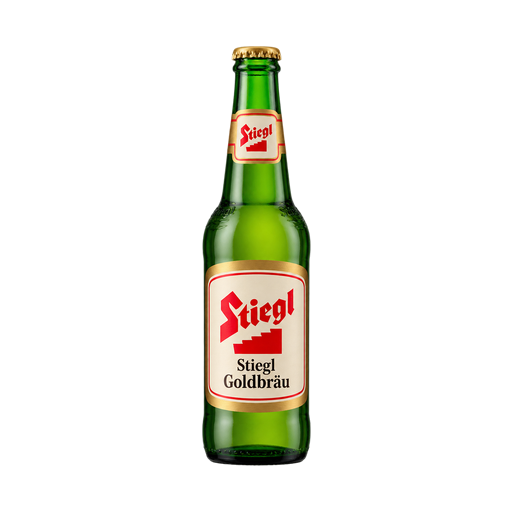 Stiegl Goldbräu — app catalog bottle illustration