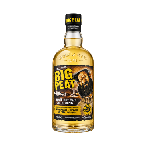 Big Peat Small Batch Whisky 46% — app catalog bottle illustration