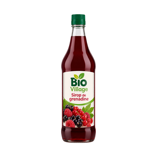 Bio Village Sirop de grenadine — app catalog bottle illustration