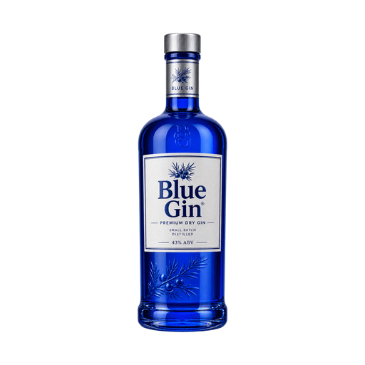 Blue Gin — app catalog bottle illustration