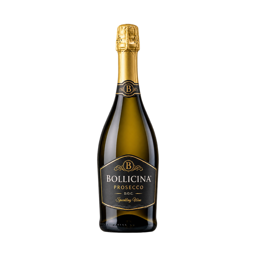 Bollicina Prosecco — app catalog bottle illustration