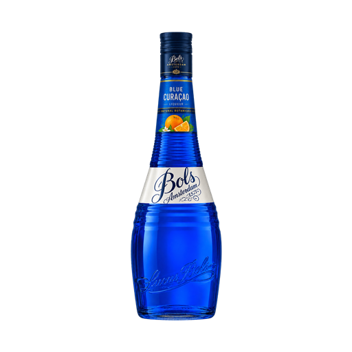 Bols Blue Curaçao Liqueur — app catalog bottle illustration