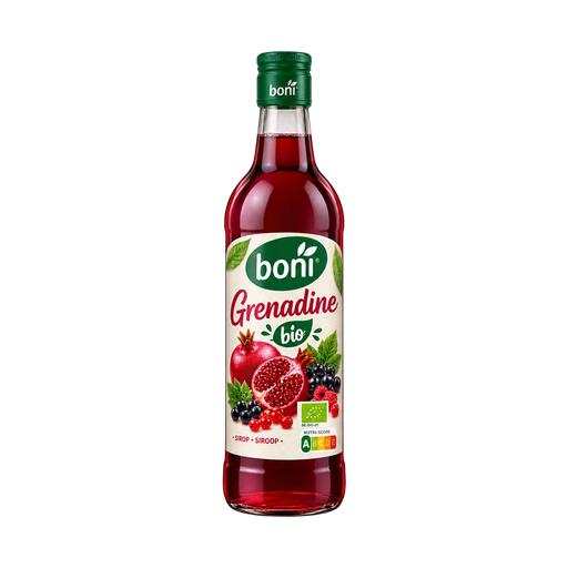 Boni Grenadine bio — app catalog bottle illustration