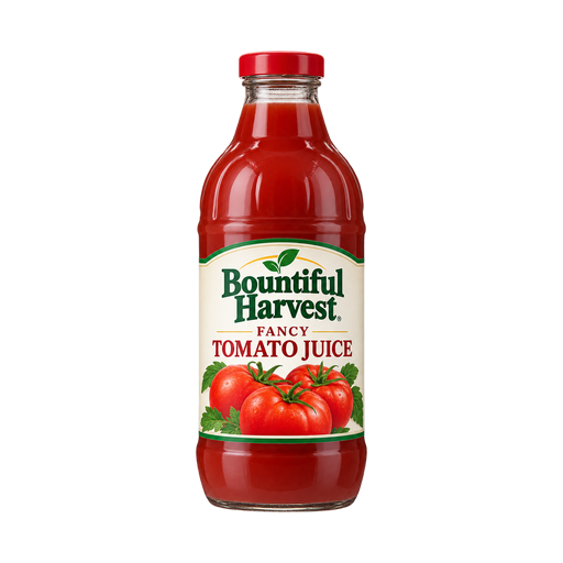 Bountiful Harvest Fancy Tomato Juice — app catalog bottle illustration