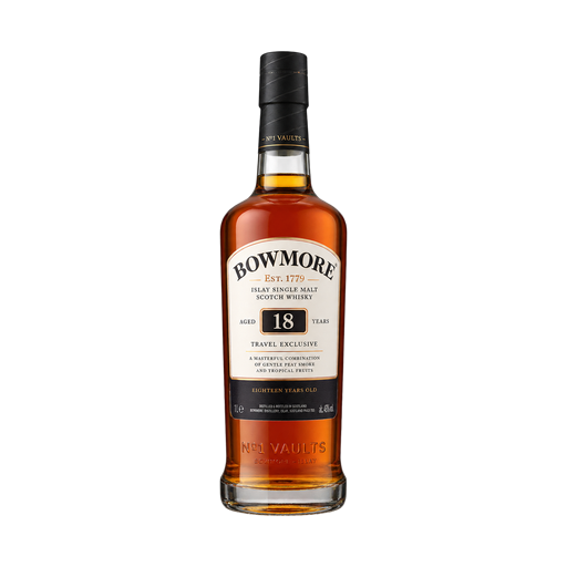 Bowmore 18 Year Old Travel Exclusive — app catalog bottle illustration
