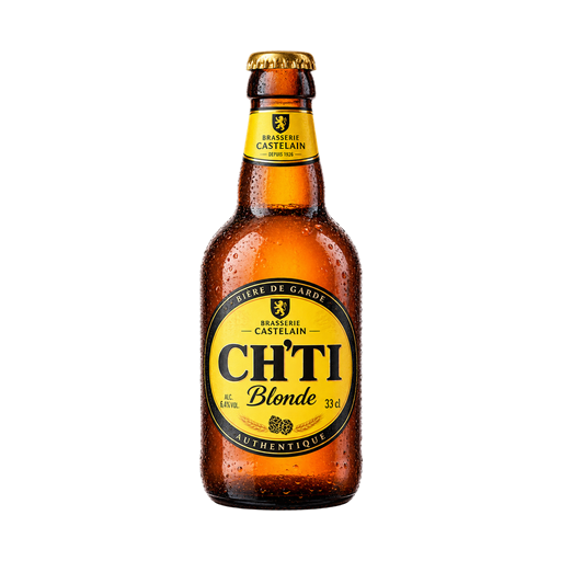 Brasserie Castelain Ch'ti blonde — app catalog bottle illustration