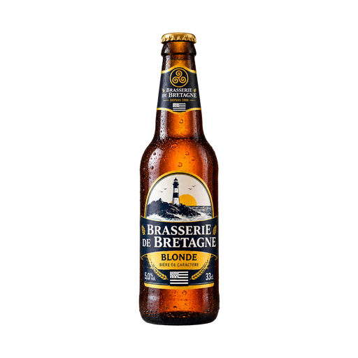Brasserie de Bretagne Bière — app catalog bottle illustration