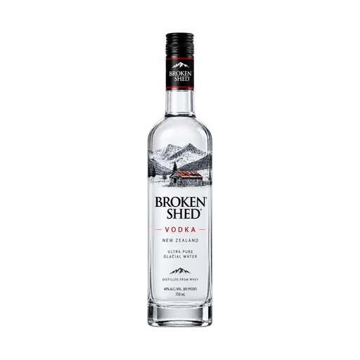 Broken Shed Vodka — app catalog bottle illustration