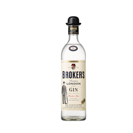 Broker's London Dry Gin — app catalog bottle illustration