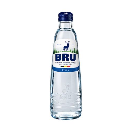 Bru Mineraalwater — app catalog bottle illustration