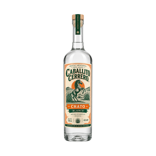 Caballito Cerrero Chato Blanco — app catalog bottle illustration
