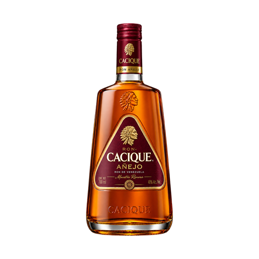 Cacique Ron añejo — app catalog bottle illustration