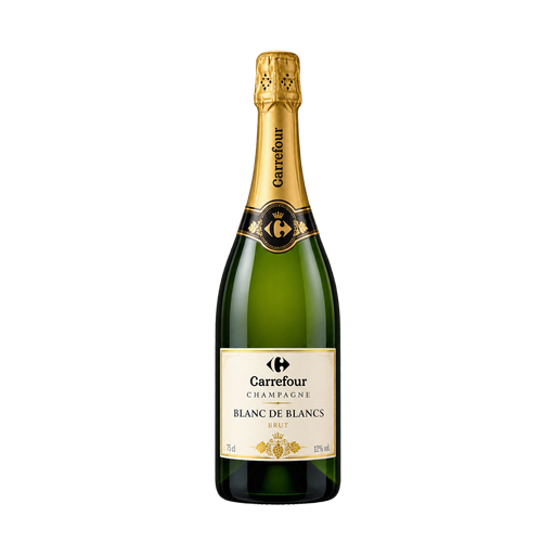 Carrefour Blanc de blancs Brut — app catalog bottle illustration