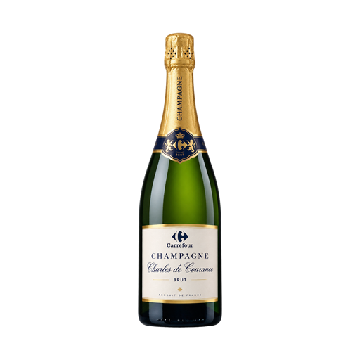 Carrefour Champagne charles de courance brut — app catalog bottle illustration