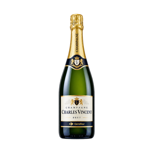 Carrefour Champagne CHARLES VINCENT BRUT — app catalog bottle illustration