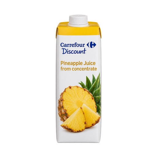 Carrefour Discount Pineapple Juice from concentrate — app catalog bottle illustration