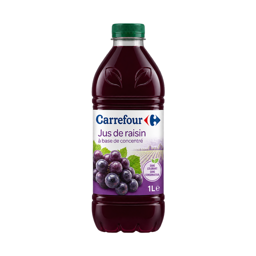 Carrefour Grape juice from concentrate — app catalog bottle illustration