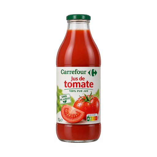 Carrefour Jus de tomate — app catalog bottle illustration
