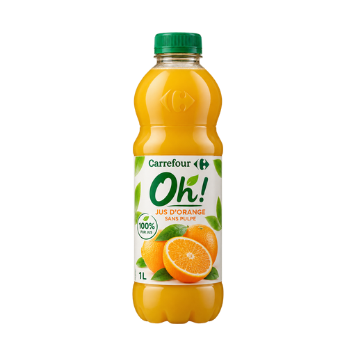 Carrefour Oh juice — app catalog bottle illustration