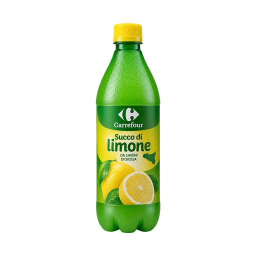 Carrefour Succo di limone — app catalog bottle illustration