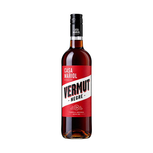 Casa Mariol Vermut Negre — app catalog bottle illustration